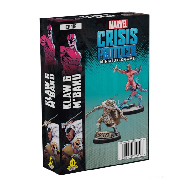 Juego Mesa Marvel Crisis Protocol Klaw