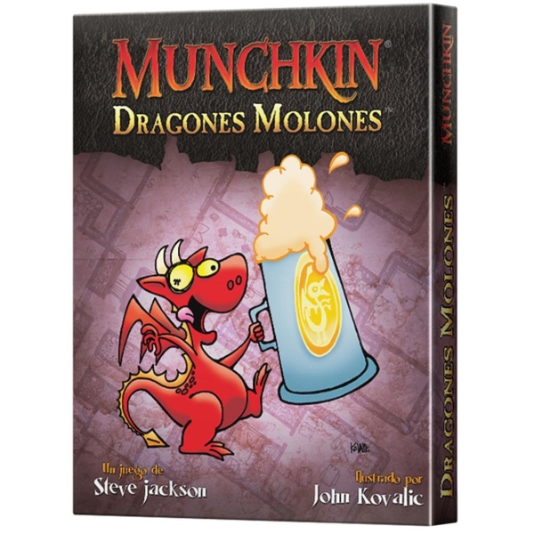 Juego Mesa Munchkin Dragones Molones Pegi