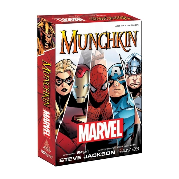 Juego Mesa Munchkin Marvel Edition Edad