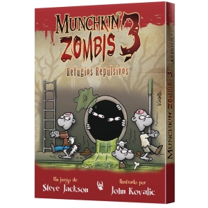 Juego Mesa Munchkin Zombis 3: Refugios