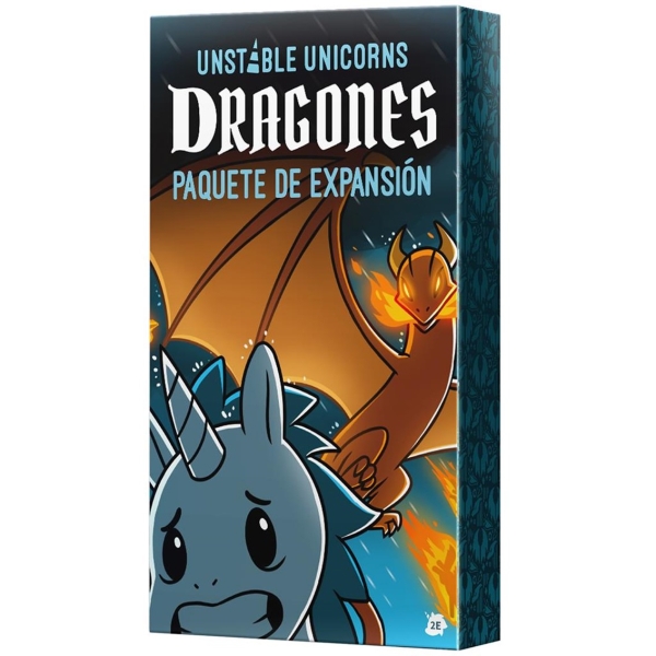 Juego Mesa Unstable Unicorns Dragones Expansion