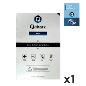 Laminas proteccion frontales tablet qcharx hidrogel QCHHDPLUS