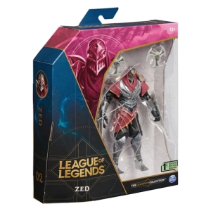 League of Legends - FIGURA PREMIUM ZED - Figura Zed 15 cm Coleccionable - Detalles de Gran Calidad y 2 accesorios - Colección Campeones - Figuras de Colección - 6062261 - Juguetes 12 años + League of Legends - FIGURA PREMIUM ZED - Figura Zed 15 cm Coleccionable - Detalles de Gran Calidad y 2 accesorios - Colección Campeones - Figuras de Colección - 6062261 - Juguetes 12 años +
