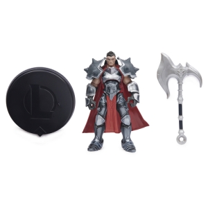 League of Legends , figura coleccionable de Darius de 10,2 cm con detalles de gran calidad y un accesorio de hacha, Colección de campeones, edición de coleccionista, a partir de 12 años edición de coleccionista