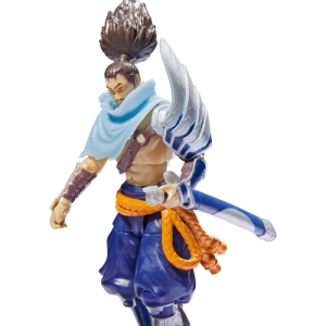 League of Legends , figura coleccionable de Yasuo de 10,2 cm con detalles de gran calidad y un accesorio de espada, Colección de campeones, edición de coleccionista, a partir de 12 años 2 cm con detalles de gran calidad y un accesorio de espada