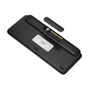 Logitech POP Keys Wireless Mechanical Keyboard With Emoji Keys teclado RF Wireless + Bluetooth QWERTY Español Negro, Gris, Amarillo Logitech POP Keys Wireless Mechanical Keyboard With Emoji Keys teclado RF Wireless + Bluetooth QWERTY Español Negro, Gris, Amarillo