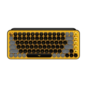 Logitech POP Keys Wireless Mechanical Keyboard With Emoji Keys teclado RF Wireless + Bluetooth QWERTY Español Negro