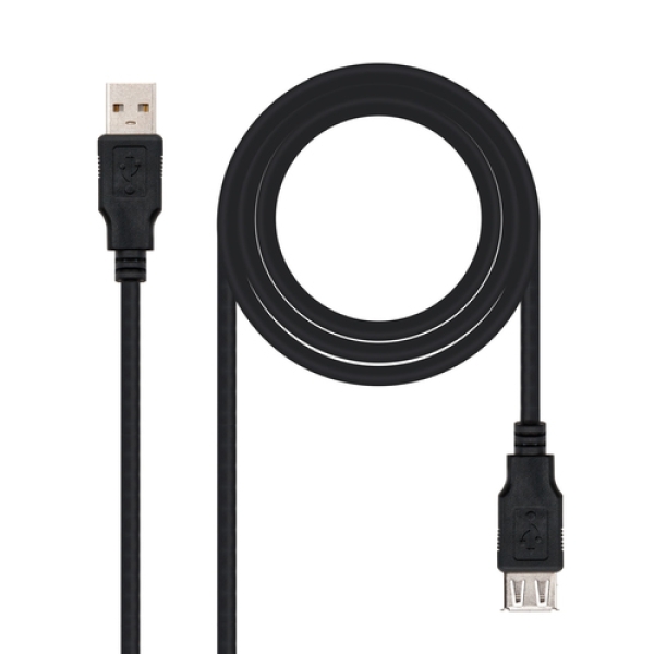 Cable usb tipo a 2.0 a 10.01.0204-BK
