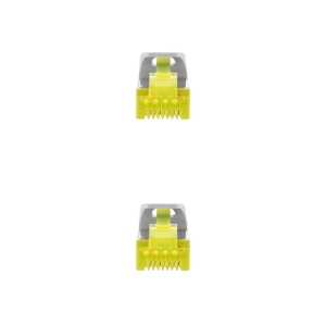 Nanocable Cable de red latiguillo RJ45 LSZH Cat.6A SFTP AWG26, Gris, 1.0 m 1.0 m