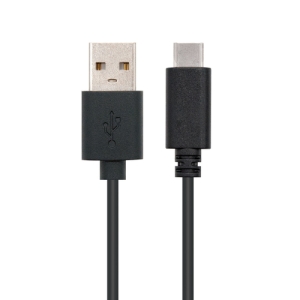 2m cable USB USB C 2 x USB A Negro