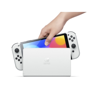 Nintendo Switch OLED videoconsola portátil 17,8 cm (7") 64 GB Pantalla táctil Wifi Blanco Nintendo Switch OLED videoconsola portátil 17,8 cm (7") 64 GB Pantalla táctil Wifi Blanco