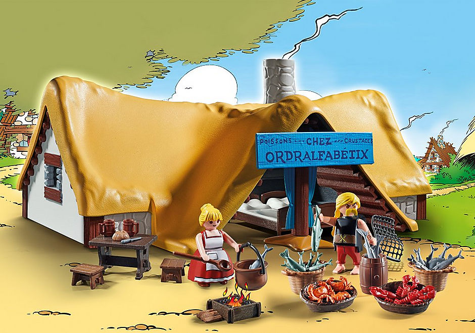 Playmobil Asterix: La Cabaña Ordenalfabetix Playmobil Asterix: La Cabaña Ordenalfabetix
