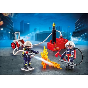 Playmobil Ciudad Accion -  Bomberos Con