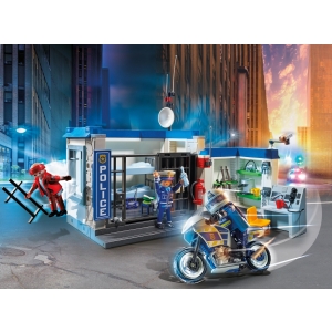 Playmobil Ciudad Policia Escape La Prision