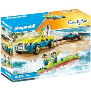 Playmobil Coche Playa Con Canoa