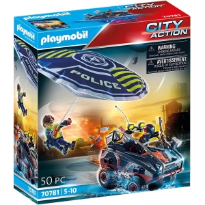 Playmobil Policia Paracaidas: Persecucion Del Vehiculo