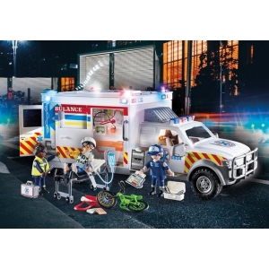 Playmobil Vehiculo Rescate: Us Ambulance