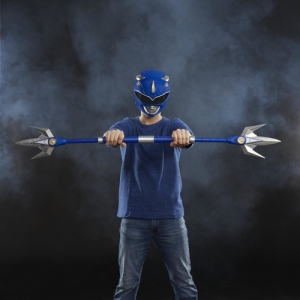 Power Rangers Lightning Collection Mighty Morphin Blue Ranger Power Lance