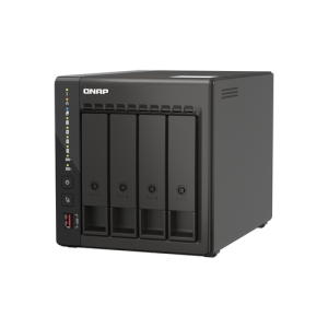 QNAP TS-453E NAS Torre Ethernet Negro J6412