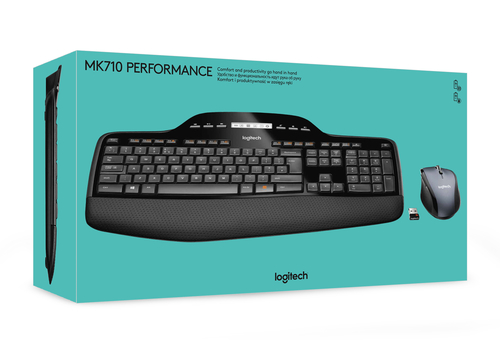 Reacondicionado | Logitech MK710 Performance teclado Ratón incluido RF inalámbrico QWERTY Español Negro Reacondicionado | Logitech MK710 Performance teclado Ratón incluido RF inalámbrico QWERTY Español Negro - Imagen 3
