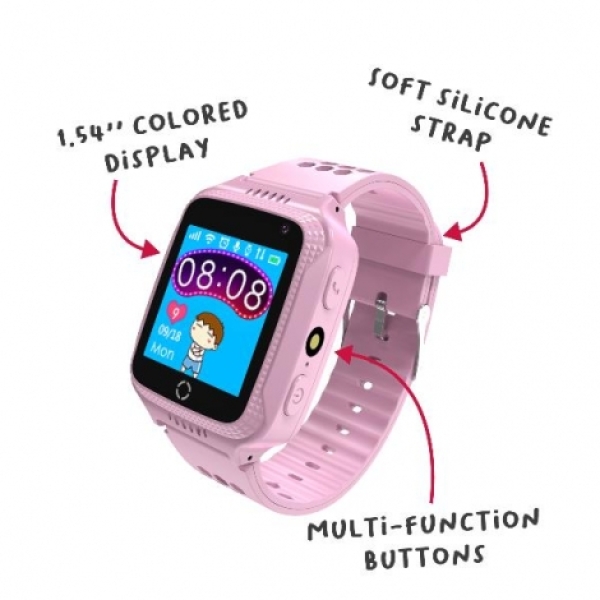 SMARTWATCH FOR KIDS PINK