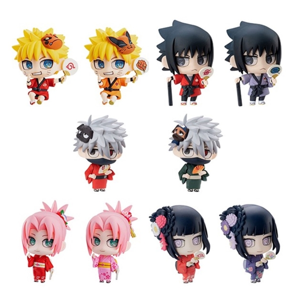 Set Figuras Megahouse Naruto Shippuden Petit