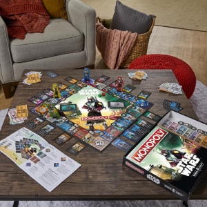 Star Wars Monopoly: Boba Fett Edition Juego de mesa Familia