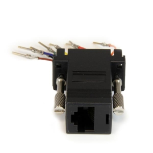 StarTech.com Adaptador Conversor Modular Serie de DB9 a RJ45 - Macho a Hembra StarTech.com Adaptador Conversor Modular Serie de DB9 a RJ45 - Macho a Hembra