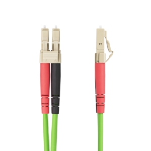 StarTech.com Cable de Fibra Óptica LC a LC (UPC) OM5 Multimodo 1m - Dúplex 50/125µm LOMMF Tipo Cremallera VCSEL 40G/100G - No Sensible a los Dobleces - Low Insertion Loss - LSZH