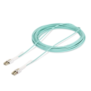 StarTech.com Cable de Fibra Óptica Multimodo LC a LC (UPC) OM4 de 10m - con Pestillos - 50/125µm - Redes de 100G - Resistente a los Dobleces - Low Insertion Loss - LSZH StarTech.com Cable de Fibra Óptica Multimodo LC a LC (UPC) OM4 de 10m - con Pestillos - 50/125µm - Redes de 100G - Resistente a los Dobleces - Low Insertion Loss - LSZH
