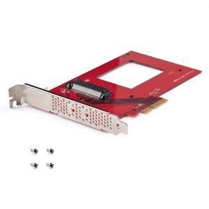 StarTech.com Tarjeta Adaptador U.3 a PCIe - Adaptador PCIe 4.0 x4 para SSDs U.3 NVMe de 2,5" - Tarjeta de Expansión PCI Express SFF-TA-1001 - se Ajusta a TAA StarTech.com Tarjeta Adaptador U.3 a PCIe - Adaptador PCIe 4.0 x4 para SSDs U.3 NVMe de 2,5" - Tarjeta de Expansión PCI Express SFF-TA-1001 - se Ajusta a TAA