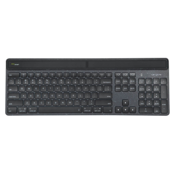 Targus Sustainable Energy Harvesting EcoSmart teclado Bluetooth QWERTZ Alemán Negro