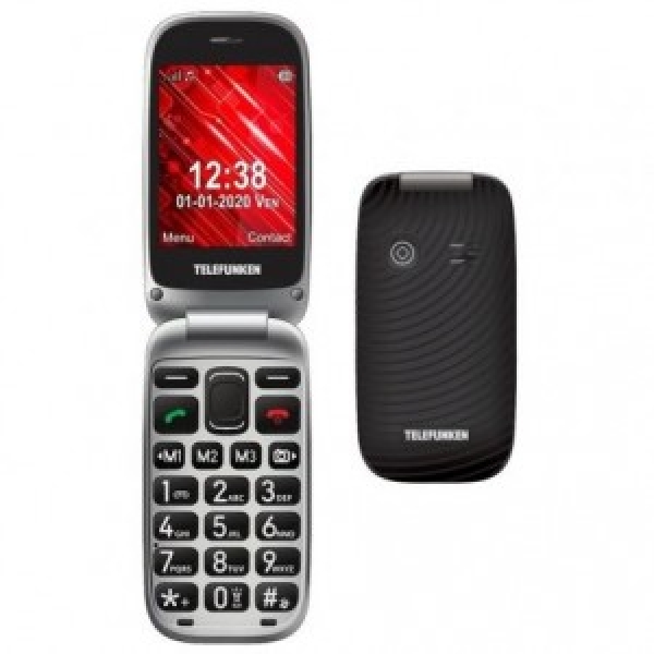 Telefono movil telefunken s560 senior phone TF-GSM-560-CAR-BK