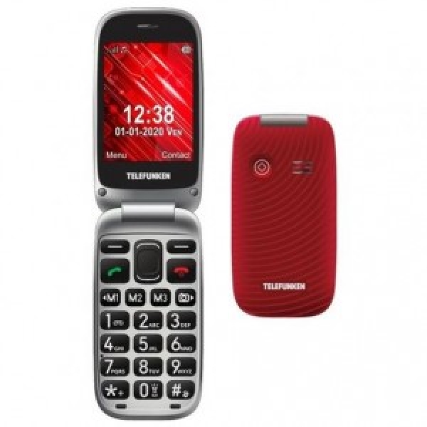 Telefono movil telefunken s560 senior phone TF-GSM-560-CAR-RD