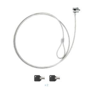 TooQ TQCLKC0025 cable antirrobo Plata 1,5 m TooQ TQCLKC0025 cable antirrobo Plata 1,5 m