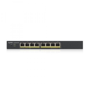 Zyxel GS1900-8HP v3 PoE Gestionado L2 Gigabit Ethernet (10/100/1000) Energía sobre Ethernet (PoE) Negro Zyxel GS1900-8HP v3 PoE Gestionado L2 Gigabit Ethernet (10/100/1000) Energía sobre Ethernet (PoE) Negro