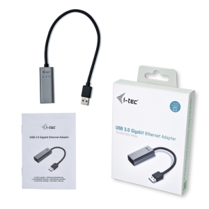 i-tec Metal USB 3.0 Gigabit Ethernet Adapter i-tec Metal USB 3.0 Gigabit Ethernet Adapter