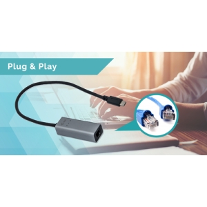 i-tec Metal USB-C Gigabit Ethernet Adapter i-tec Metal USB-C Gigabit Ethernet Adapter