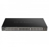 52-Port Smart Managed PoE+Gigabit Switc DGS-1250-52XMP/E
