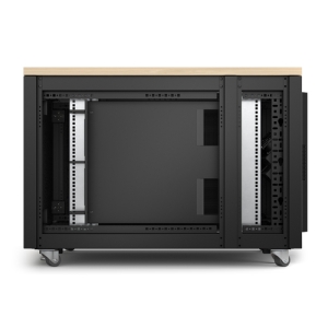 APC AR4012A armario rack 12U Rack o bastidor independiente Negro, Color madera de arce