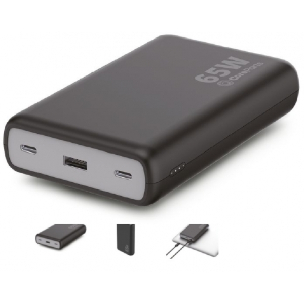 BATERIA EXTERNA UNIVERSAL COREPARTS 20.000MAH USB-C BLACK W126091221