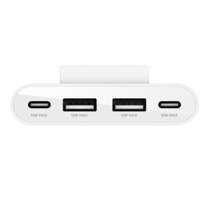 Belkin BUZ001bt2MWHB7 USB Tipo C Blanco