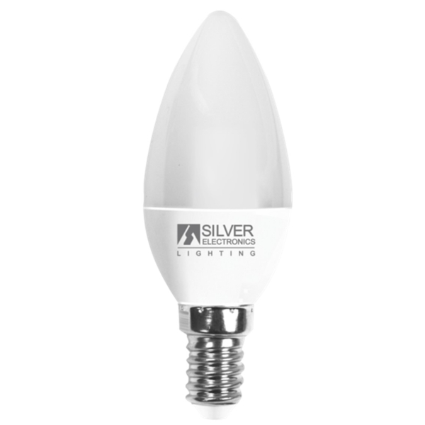 Bombilla led decorativa silver electronic vela 972614