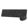 TECLADO + MOUSE SUBBLIM WIRELESS ERGO BUSINESS SILENT BLACK COMBO TECLADO RATON SUBBLIM BUSINESS SLIM SILENCIOSO INALAMBRICO 2.4G SUBKBC-CSSW10