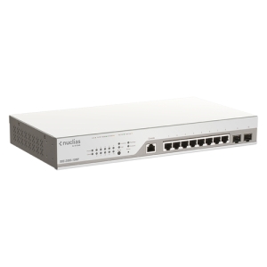 Alternative view of D-Link DBS-2000-10MP/E switch Gestionado L2 Gigabit Ethernet (10/100/1000) Energía sobre Ethernet (PoE) Gris