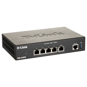 D-Link DSR-250V2 router inalámbrico Gigabit Ethernet Negro D-Link DSR-250V2 router inalámbrico Gigabit Ethernet Negro