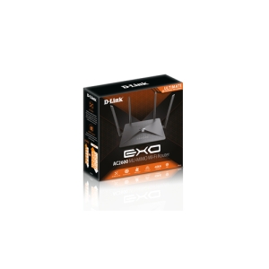 D-Link EXO AC2600 MU-MIMO router inalámbrico Gigabit Ethernet Doble banda (2,4 GHz / 5 GHz) Negro D-Link EXO AC2600 MU-MIMO router inalámbrico Gigabit Ethernet Doble banda (2,4 GHz / 5 GHz) Negro