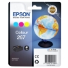 Epson Globe Singlepack Colour 267 ink cartridge Epson Globe Singlepack Colour 267 ink cartridge C13T26704020