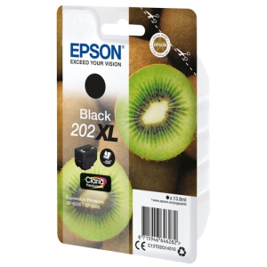 Epson Kiwi Singlepack Black 202XL Claria Premium Ink