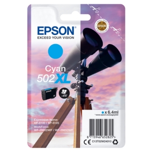 Epson Singlepack Cyan 502XL Ink C13T02W24020